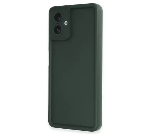Samsung Galaxy A06 Kılıf Viera Silikon - Koyu Yeşil