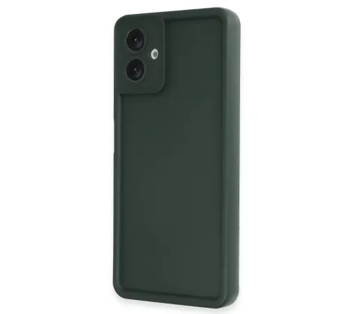 Samsung Galaxy A06 Kılıf Viera Silikon - Koyu Yeşil