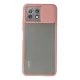 Xiaomi Mİ 11 Lite Kılıf Palm Buzlu Kamera Sürgülü Silikon - Pembe