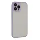 Apple iPhone 15 Pro Max Kılıf Montreal Silikon Kapak - Mor