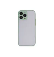 Apple iPhone 15 Pro Max Kılıf Montreal Silikon Kapak - Açık Yeşil