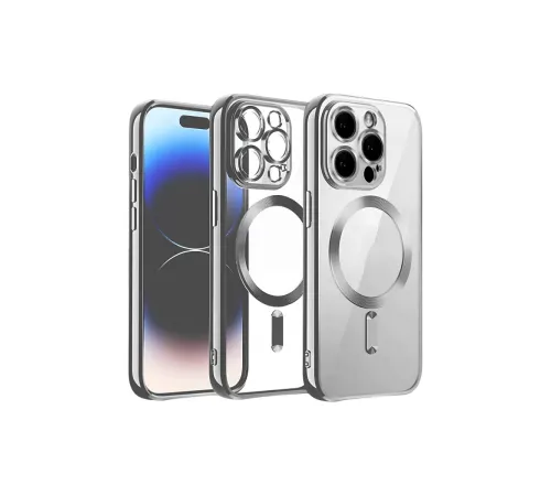 Apple iPhone 12 Pro Kılıf Kross Magneticsafe Kapak - Titan Gri