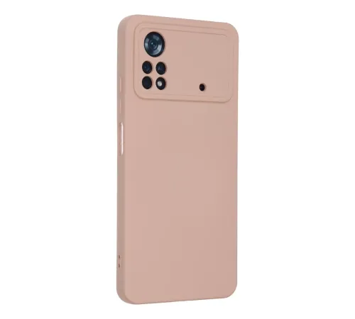 Xiaomi Poco X4 Pro 5G Kılıf Nano içi Kadife Silikon - Pudra