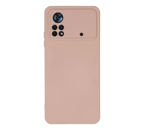 Xiaomi Poco X4 Pro 5G Kılıf Nano içi Kadife Silikon - Pudra