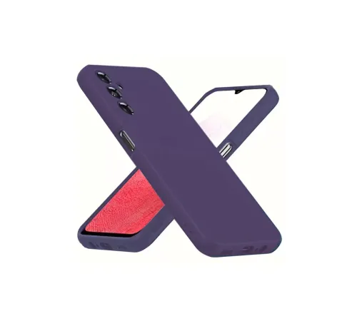Samsung Galaxy A34 5G Kılıf First Silikon - Mor