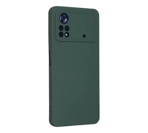 Xiaomi Poco X4 Pro 5G Kılıf Nano içi Kadife Silikon - Koyu Yeşil