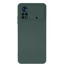 Xiaomi Poco X4 Pro 5G Kılıf Nano içi Kadife Silikon - Koyu Yeşil