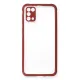 Samsung Galaxy M31 Kılıf Miami Şeffaf Silikon - Fuşya
