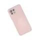 Xiaomi Mİ 11 Lite Kılıf Nano içi Kadife Silikon - Pudra