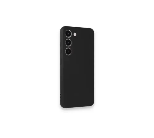 Samsung Galaxy S23 Plus Kılıf First Silikon - Siyah