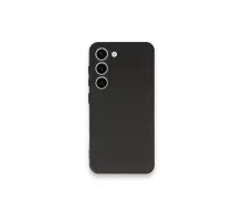 Samsung Galaxy S23 Plus Kılıf First Silikon - Siyah