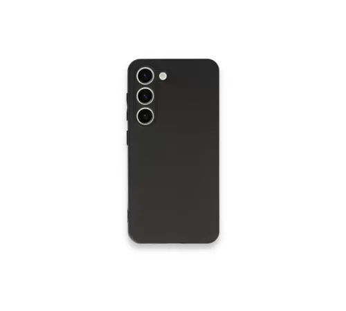 Samsung Galaxy S23 Plus Kılıf First Silikon - Siyah