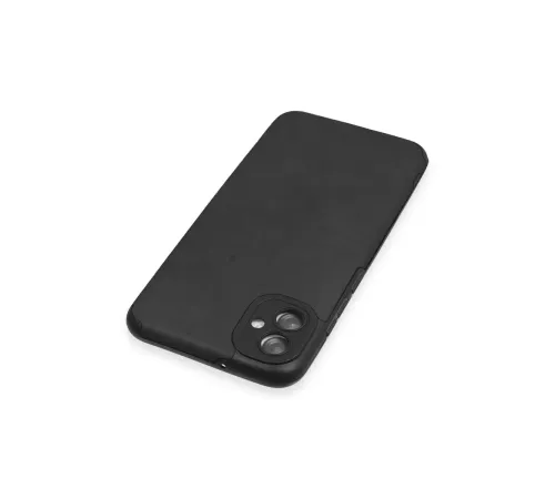 Samsung Galaxy A04E Kılıf Loop Deri Silikon - Siyah