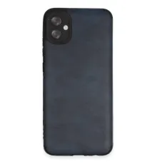 Samsung Galaxy A04E Kılıf Loop Deri Silikon - Lacivert