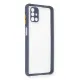 Samsung Galaxy M51 Kılıf Miami Şeffaf Silikon - Gri
