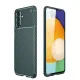 Samsung Galaxy A36 Kılıf Auto Focus Karbon Kapak - Koyu Yeşil