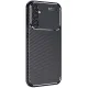 Samsung Galaxy A56 Kılıf Auto Focus Karbon Kapak - Siyah