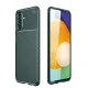 Samsung Galaxy A56 Kılıf Auto Focus Karbon Kapak - Koyu Yeşil