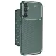 Samsung Galaxy A56 Kılıf Auto Focus Karbon Kapak - Koyu Yeşil