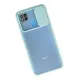 Xiaomi Redmi 9C Kılıf Palm Buzlu Kamera Sürgülü Silikon - Turkuaz
