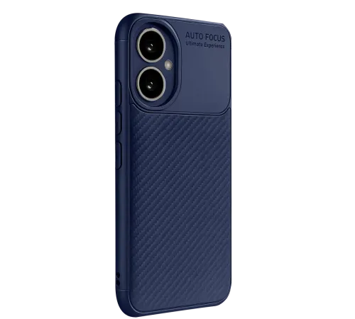 Honor 400 Kılıf Auto Focus Karbon Kapak - Lacivert
