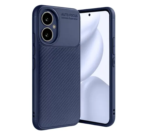 Honor 400 Kılıf Auto Focus Karbon Kapak - Lacivert