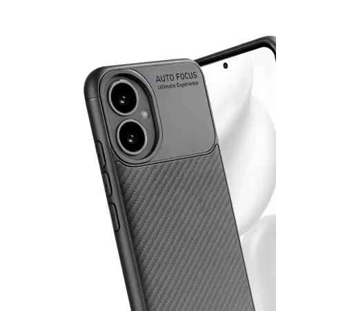 Honor 400 Kılıf Auto Focus Karbon Kapak - Gri