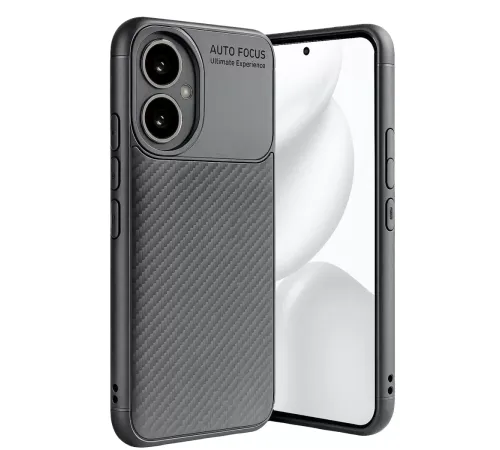Honor 400 Kılıf Auto Focus Karbon Kapak - Gri