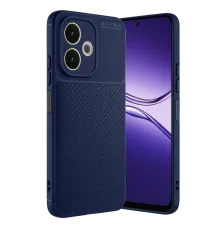 A5 Pro 4G Kılıf Auto Focus Karbon Kapak - Lacivert