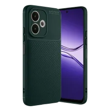 A5 Pro 4G Kılıf Auto Focus Karbon Kapak - Koyu Yeşil