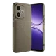 A5 Pro 4G Kılıf Auto Focus Karbon Kapak - Kahverengi