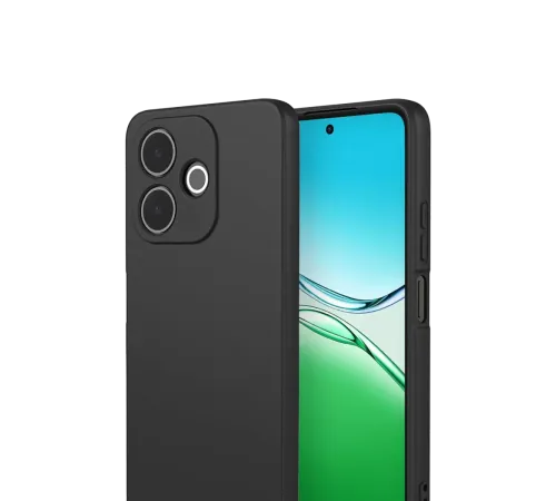 A5 Pro 4G First Silikon - Siyah