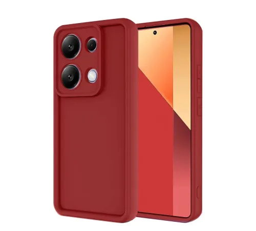 Xiaomi Redmi Note 13 Pro 4G Kılıf Viera Silikon - Kırmızı