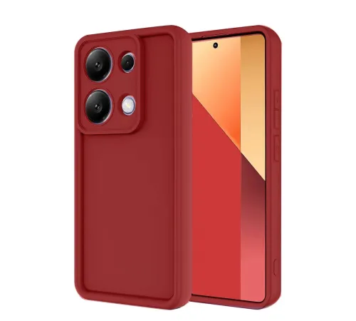 Xiaomi Redmi Note 13 Pro 4G Kılıf Viera Silikon - Kırmızı