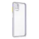 Samsung Galaxy M51 Kılıf Miami Şeffaf Silikon - Lila