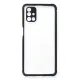 Samsung Galaxy M51 Kılıf Miami Şeffaf Silikon - Lacivert