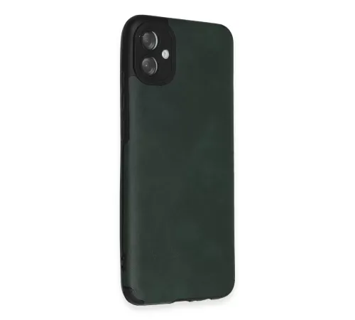 Samsung Galaxy A04E Kılıf Loop Deri Silikon - Yeşil