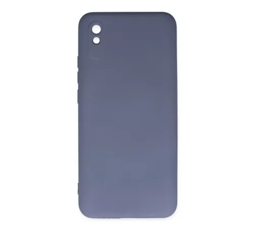 Xiaomi Redmi 9A Kılıf Nano içi Kadife Silikon - Gri