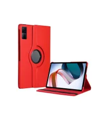 Xiaomi Redmi Pad SE 4G Kılıf 360 Tablet Deri Kılıf - Kırmızı