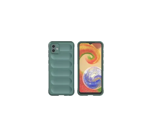 Samsung Galaxy A06 Kılıf Optimum Silikon - Koyu Yeşil