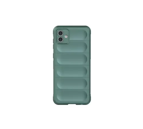 Samsung Galaxy A06 Kılıf Optimum Silikon - Koyu Yeşil