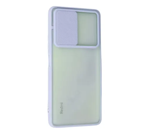Xiaomi Redmi Note 10 Pro Kılıf Palm Buzlu Kamera Sürgülü Silikon - Lila