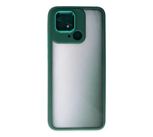 Xiaomi Redmi 10C Kılıf Dora Kapak - Haki Yeşil