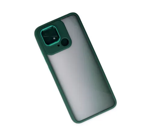 Xiaomi Redmi 10C Kılıf Dora Kapak - Haki Yeşil