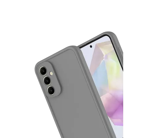 Samsung Galaxy A16 5G Kılıf Viera Silikon - Gri