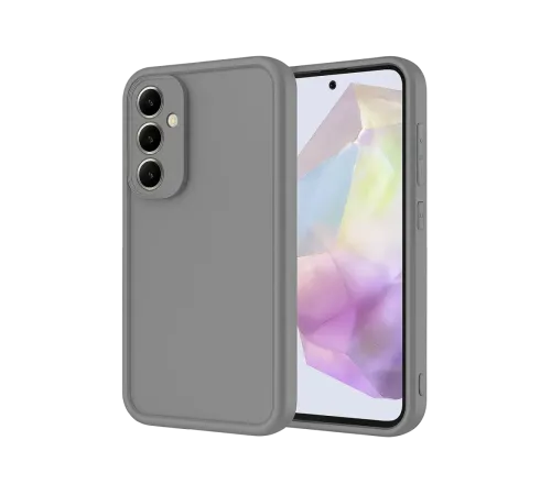 Samsung Galaxy A16 5G Kılıf Viera Silikon - Gri