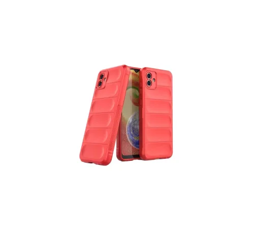 Samsung Galaxy A06 Kılıf Optimum Silikon - Kırmızı
