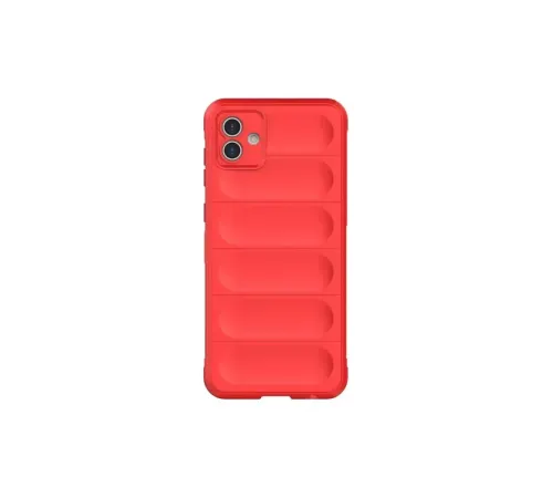 Samsung Galaxy A06 Kılıf Optimum Silikon - Kırmızı