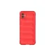 Samsung Galaxy A06 Kılıf Optimum Silikon - Kırmızı