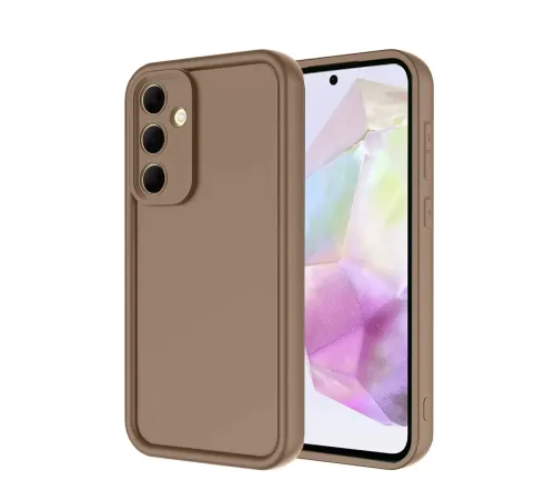 Samsung Galaxy A26 Kılıf Viera Silikon - Kahverengi
